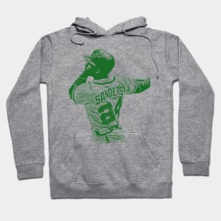 deion sanders ( 40 ) - green solid style Hoodie